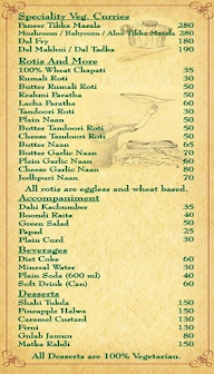 Bademiya Fine Dine Restaurant menu 5