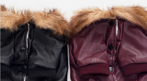 Title 8, Nueva Abrigo con Cuello de Piel Cálida para Mas...