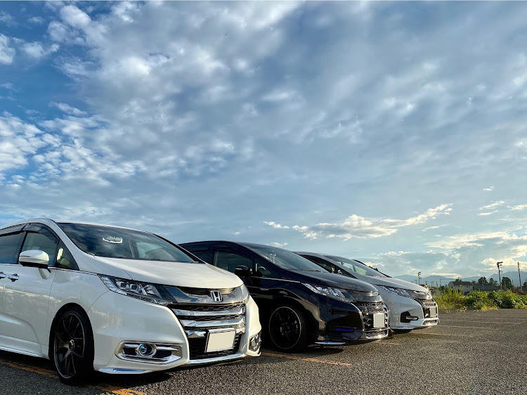 オデッセイのホムラ、エエな〜🤤・iphoneクオリティー📸・素敵な夕陽🌞・まだ内緒の相談🤫・富山のみなさんありがとうございました✨に関するカスタム事例の投稿画像2枚目