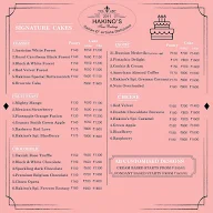 Hakino's Fine Bakery menu 1