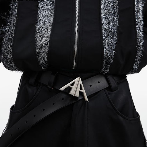 Title 2, Deconstructed Belt Metal Double A-Line Stylish ...