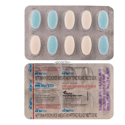 MR Met 500mg Tablet 10's