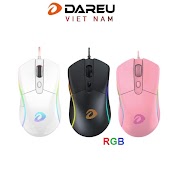 Chuột Gaming Dareu A960S Hồng / Trắng / Đen - Ultralight (Hunter Pwm3336, Led Rgb - Dpi 12000)