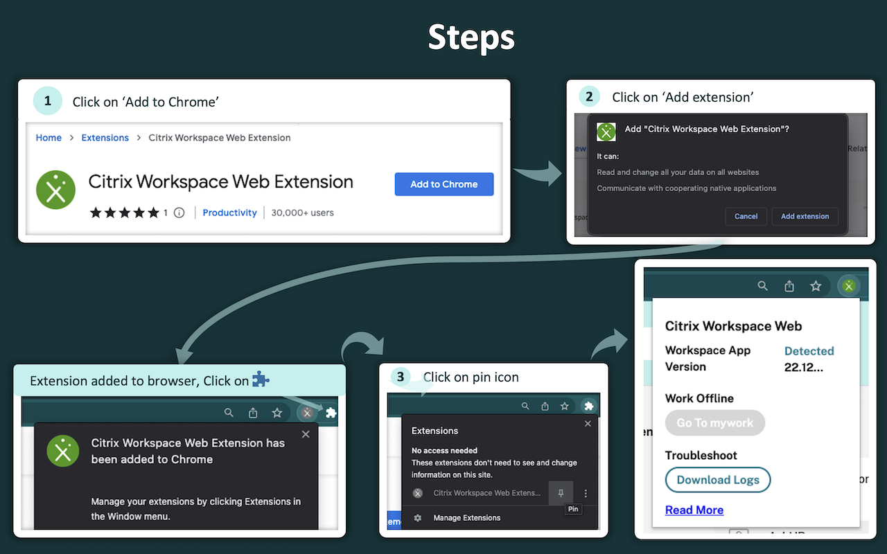 Citrix Workspace Web Extension Preview image 4