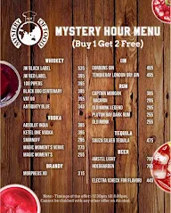 Mystery of Food menu 1