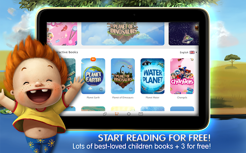 Android application KidBook — Interactive Books screenshort