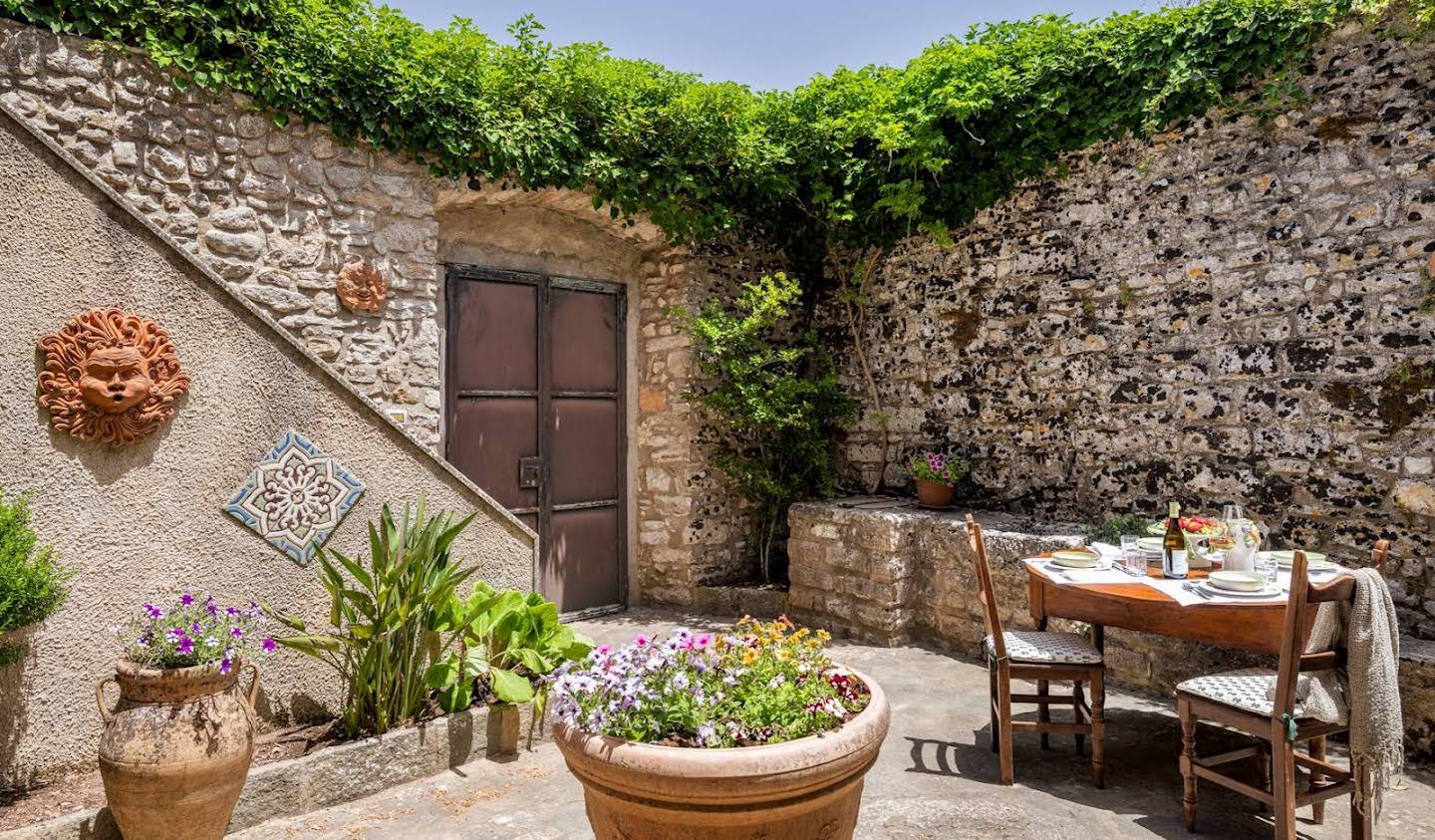 House with terrace Erice