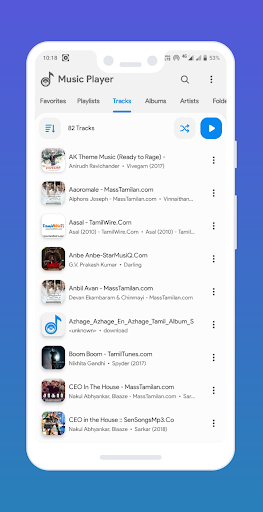 Screenshot Music Player - MP3 Player