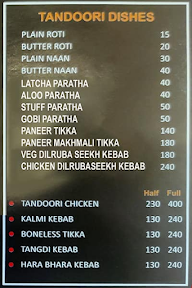 Cafe Bombay menu 4