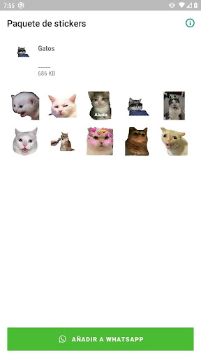 Cats Stickers for WhatsApp