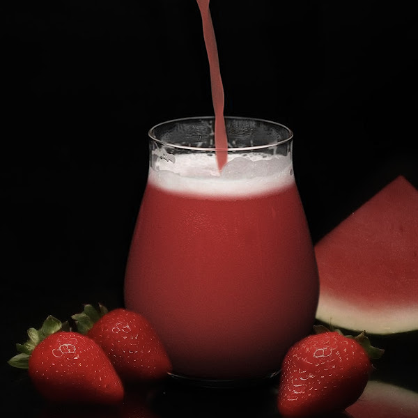 Dessert Station: Freezie Pop Strawberry Watermelon Gluten Free Dessert Beer.