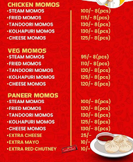 Javed Chicken Starters and Momo's menu 1