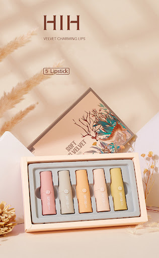 Title 1, Soft Mist Velvet Lipstick Set, perfect for velv...