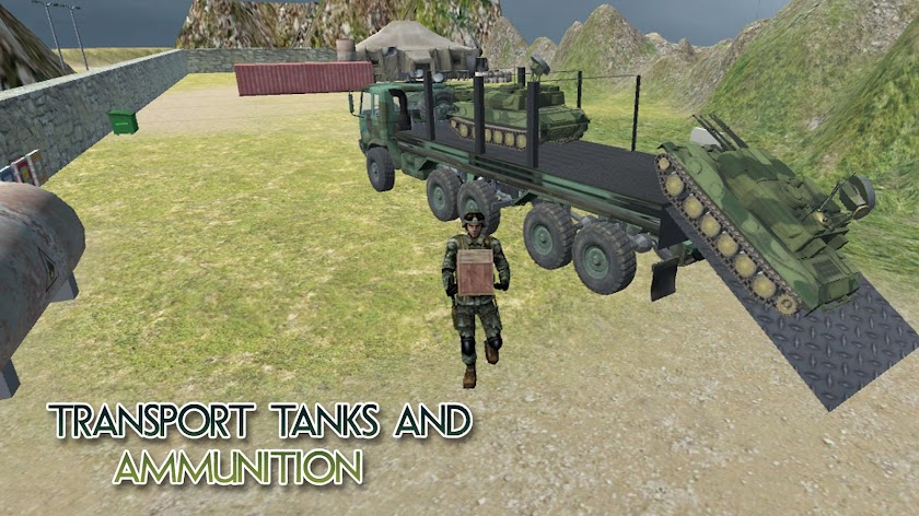 Off-Road Army Cargo Truck Screen 3