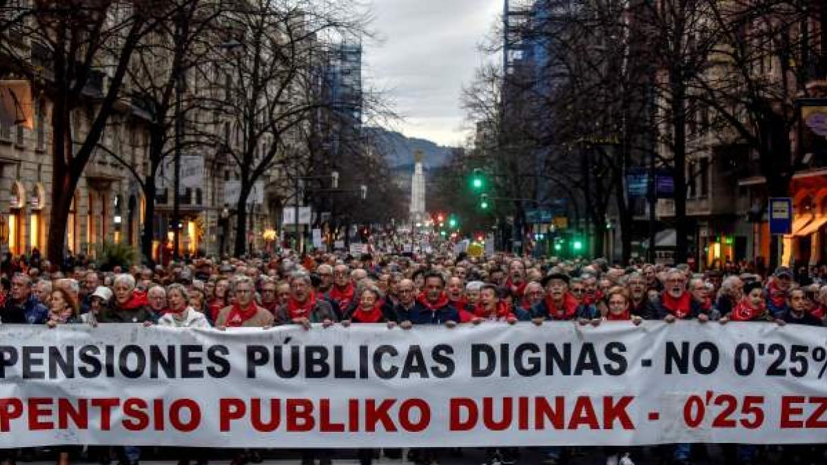 Manifestaciones de pensionistas - Últimas noticias de Manifestaciones de  pensionistas en 20minutos.es