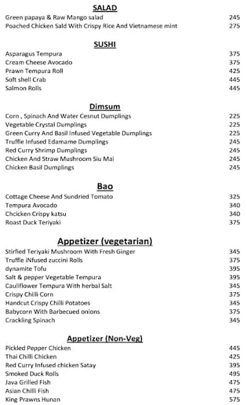 Asia Kitchen By Mainland China menu 