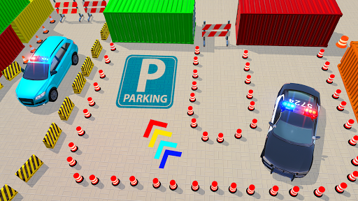 Police Car Games: Modern Car Parking Games 2021