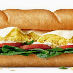 6-Inch Egg and Cheese Sub