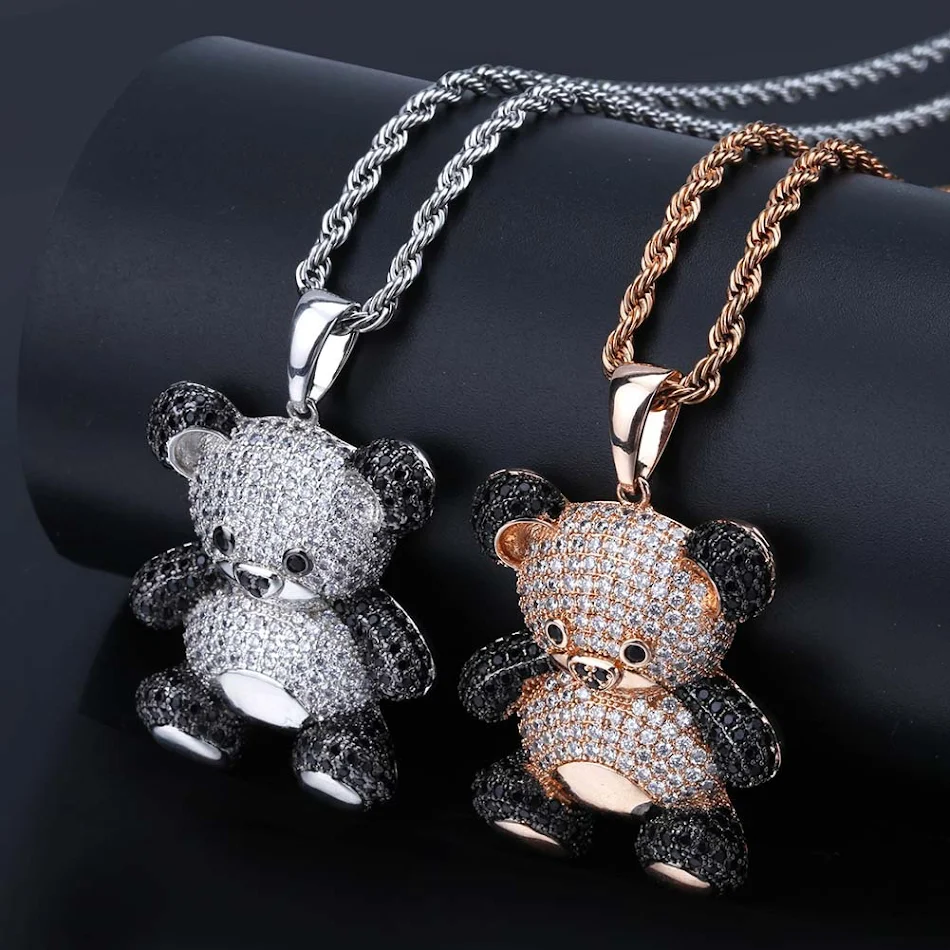 Cute cartoon panda necklace