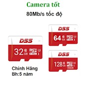 Thẻ Nhớ 32Gb 64Gb 128Gb Dss Class 10 Micro Sd - Chính Hãng Bảo Hành 5 Năm