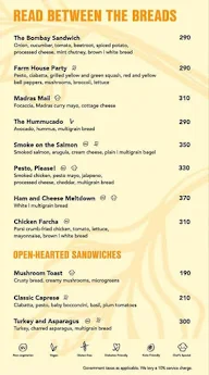 Banyan Tree Cafe menu 4