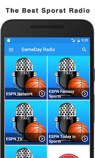 Screenshot GameDay Pro Basketball Radio f