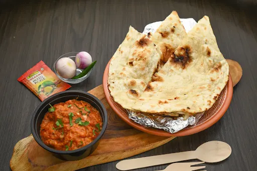 Aloo Dum + Tandoori Roti ( 2 Pcs)