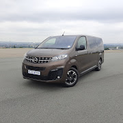 The Opel Zafira looks good in this brown paint but it can't hide its large van origins. Picture: PHUTI MPYANE