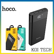 Pin Sạc Dự Phòng 30000Mah 20000Mah 10000Mmah 3 Cổng Sạc Hoco B35E I72 I73 - Vienthonghn