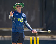 The VKB Knights head coach Nicky Boje during a media open day at Mangaung Oval on November 22, 2017 in Bloemfontein, South Africa. 