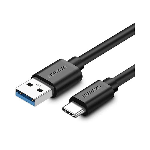 Cáp dữ liệu USB 3.0 sang Type-C,truyền dữ liệu từ máy tính ra điện thoại dài 0.5M Ugreen (20881)