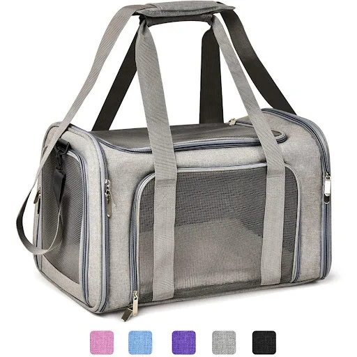 Cat Carrier Pet Dog Carrier Dog Backpack Pet Cat Transport Bag Dog Travel Bags Airline Approved Carrier for Small Dogs C