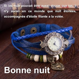 Message bonne nuit mon amour - náhled