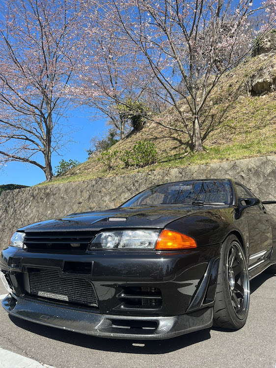 スカイライン GT-Rの相変わらず写真は下手・花見ドライブ・満開じゃないに関するカスタム事例の投稿画像1枚目