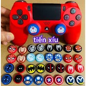 Núm Bọc Analog Tay Cầm Ps4/Ps5/Xbox One/Ps3/Xbox360 Tay Cầm.game Mẫu Gai Sần , Siêu Anh Hùng, Chân Mèo , Chụp Cần Tay Bấm