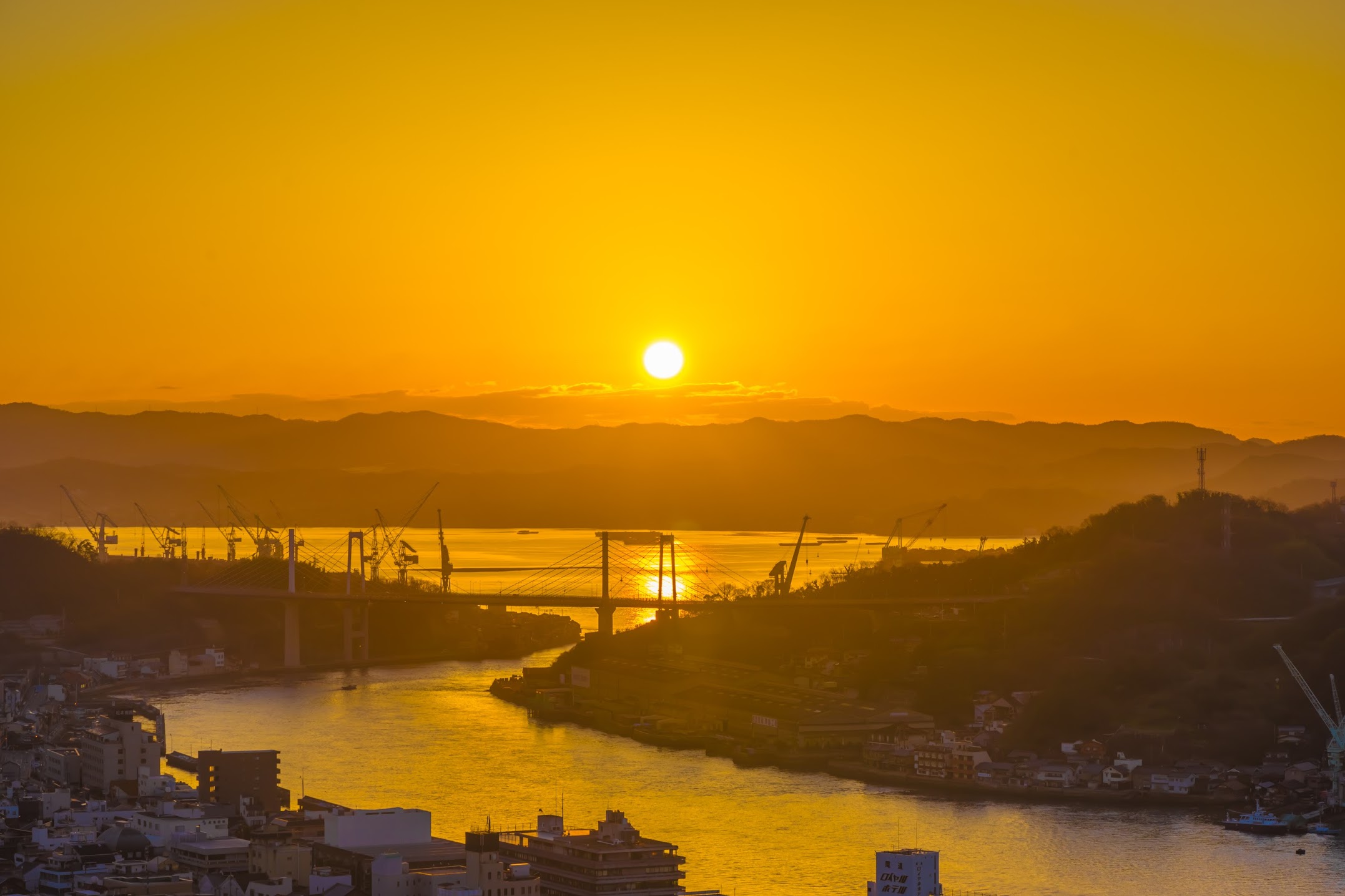 Onomichi sunrise3