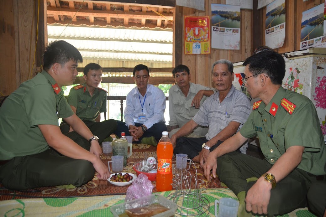 Công an Nghệ An tăng cường xuống cơ sở, vận động nhân dân tích cực tham gia bảo đảm ANTT