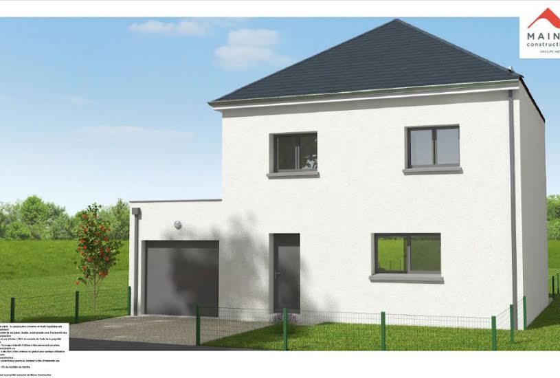  Vente Terrain + Maison - Terrain : 234m² - Maison : 105m² à Rouillon (72700) 