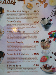 Baskin Robbins menu 1