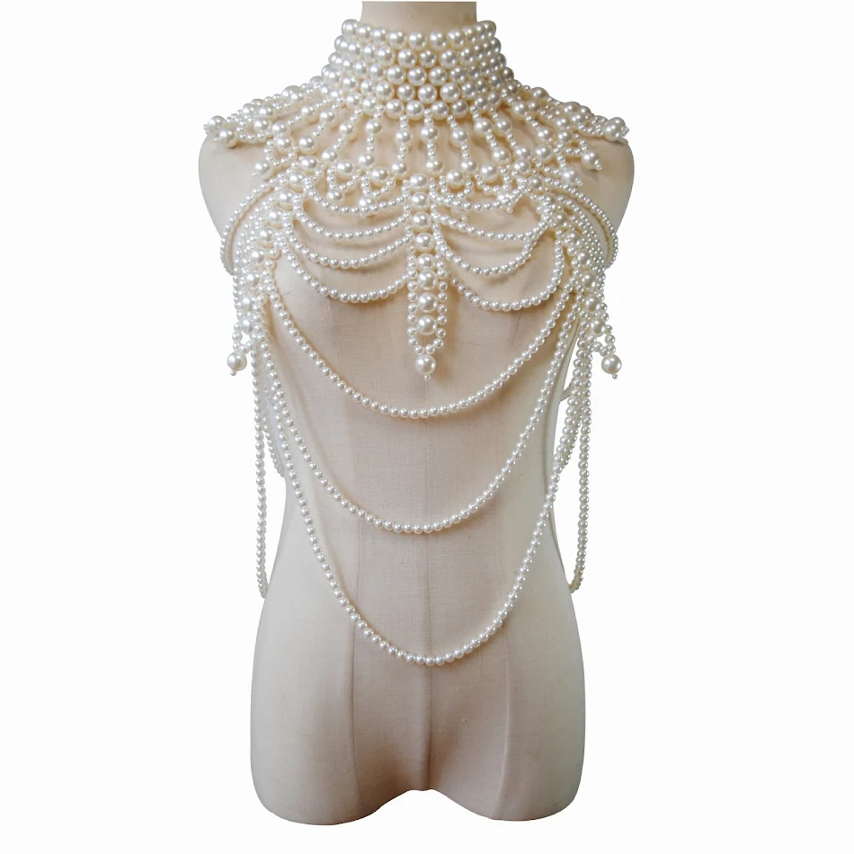 Chal Holgado con Perlas para Mujer Versátil y Elegante Ideal para Cualquier Ocasión Complementa Tu Estilo con Este Accesorio de Moda Imprescindible