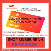 Sim Vietnamobile Hạn Dài 6 Tháng Chuyên Dùng Nghe Gọi Tạo Tài Khoản