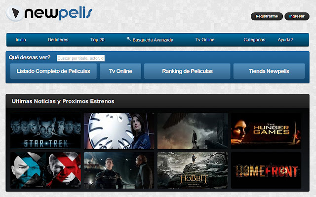 Newpelis Novedades logo