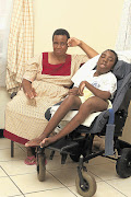 WHERE TO NOW? Lucia Mdluli and her son, Lindokuhle. Picture: Mabuti Kali