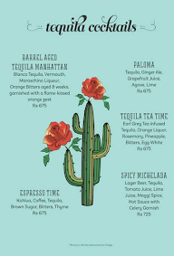 Miss Margarita menu 5