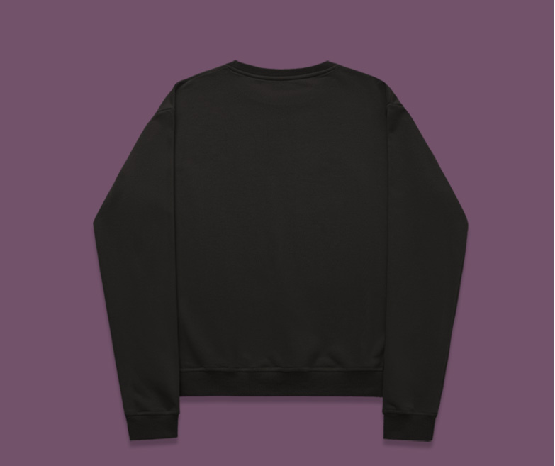 Madonna Heart Pullover Long Sleeve Sweatshirt
