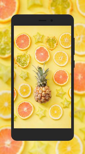 Cute Pineapple Wallpaper