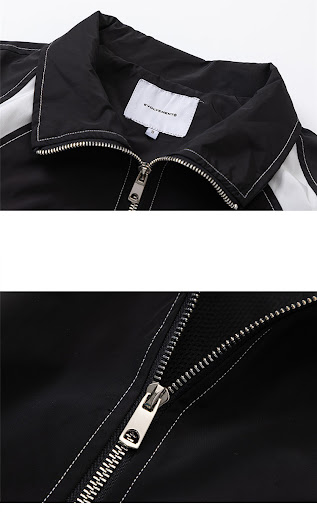Title 3, Niche Design Loose Sports Jacket Coat for men, ...