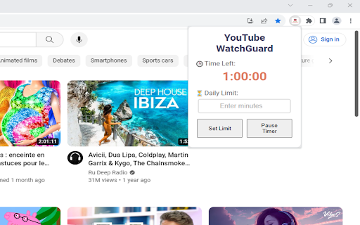 YouTube WatchGuard