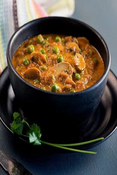 Kadai Mushroom Masala