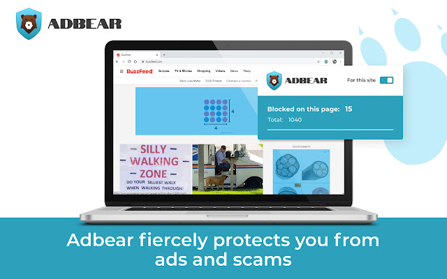 Adbear Ad block ad block